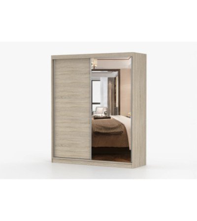 Armoire Ysalis 183 cm avec miroir