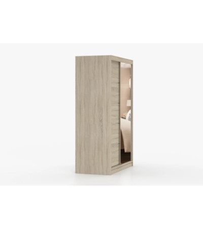 Armoire Syra 120 cm avec miroir