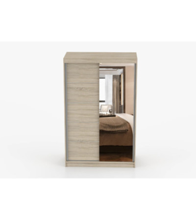 Armoire Syra 120 cm avec miroir