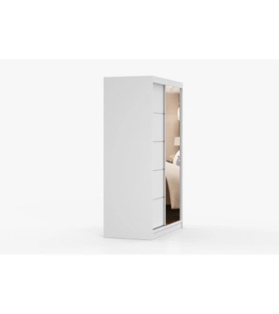Armoire Syra 120 cm avec miroir