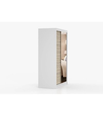 Armoire Syra 120 cm avec miroir