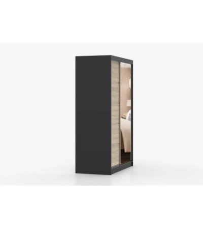 Armoire Syra 120 cm avec miroir