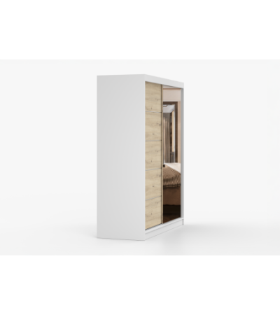 Armoire Ondine 160 cm avec miroir