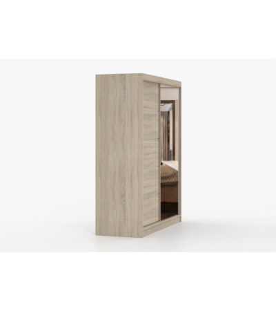 Armoire Ondine 160 cm avec miroir