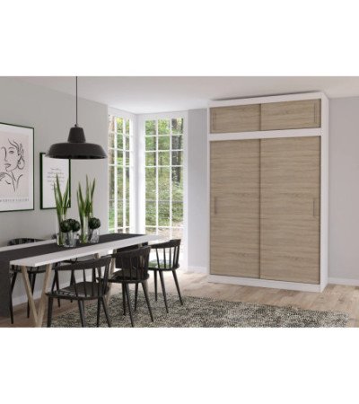 Armoire avec extension Bellina 150 cm