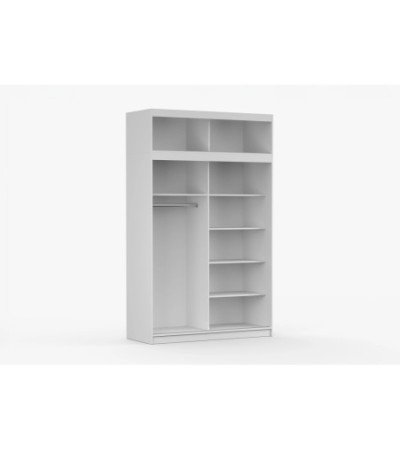 Armoire avec extension Faella 150 cm avec miroir