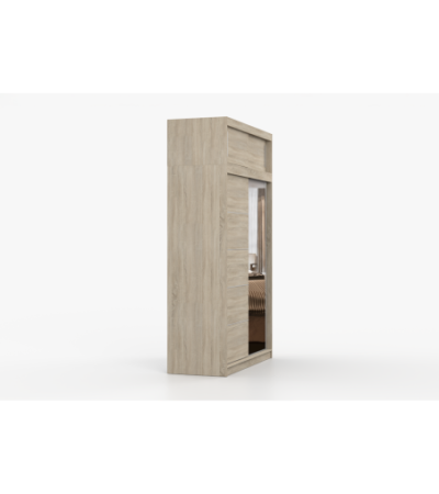 Armoire avec extension Faella 150 cm avec miroir