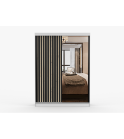 Armoire Auriane 150cm avec miroir