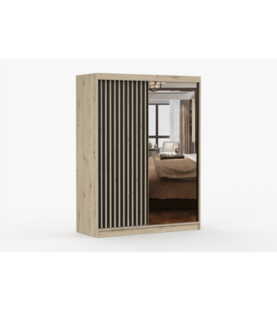 Armoire Auriane 150cm avec miroir