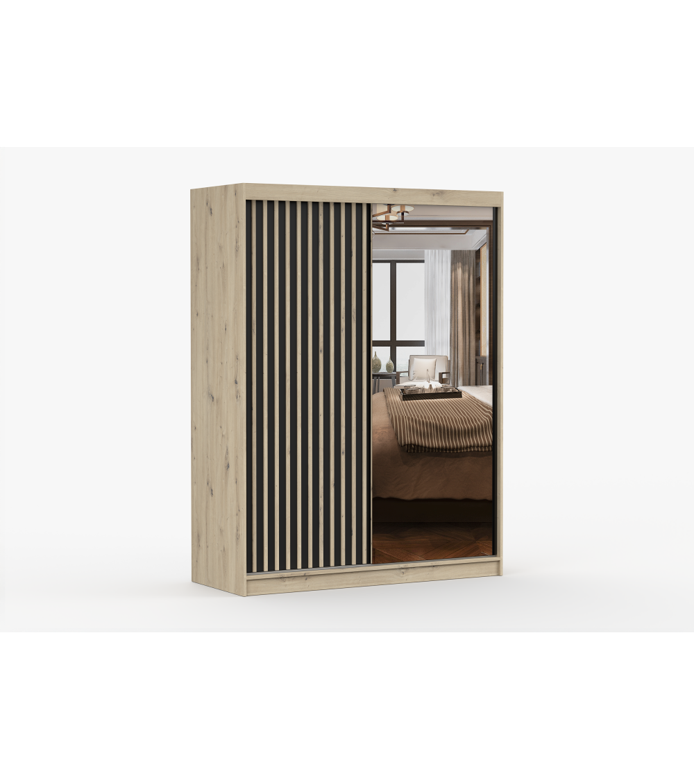 Armoire Auriane 150cm avec miroir