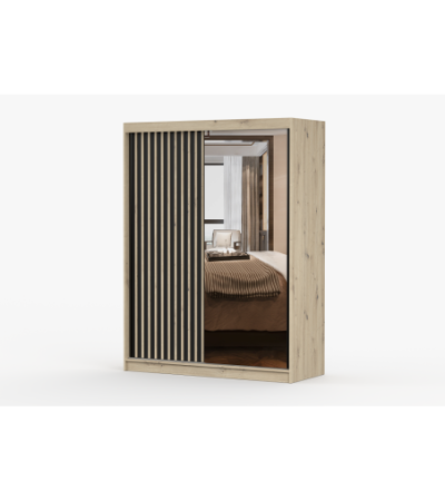 Armoire Auriane 150cm avec miroir