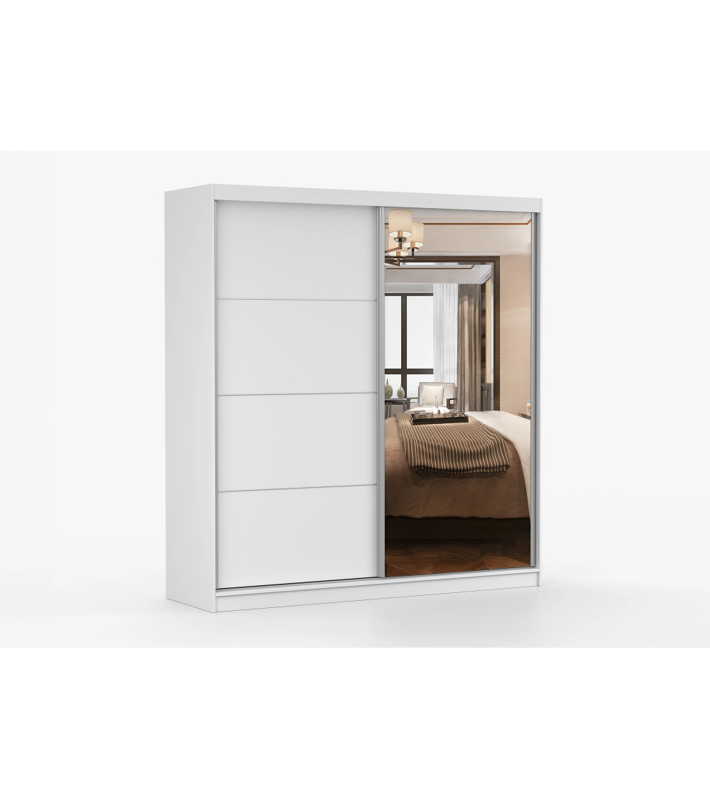 Armoire Helis 203 avec miroir