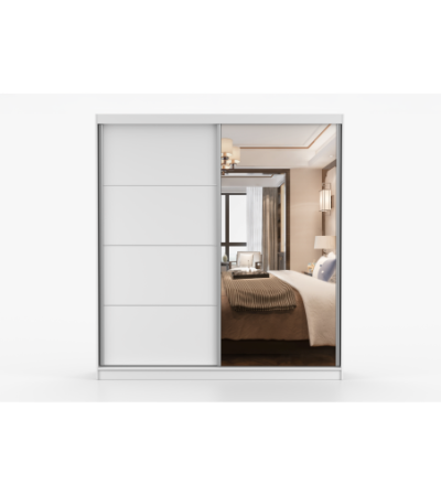 Armoire Helis 203 avec miroir
