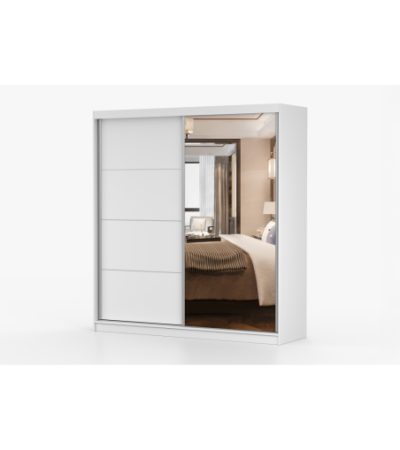 Armoire Helis 203 avec miroir