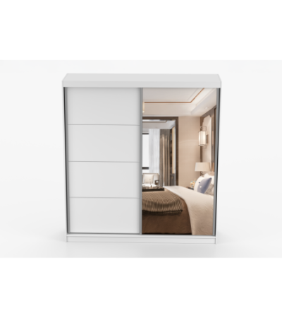 Armoire Helis 203 avec miroir