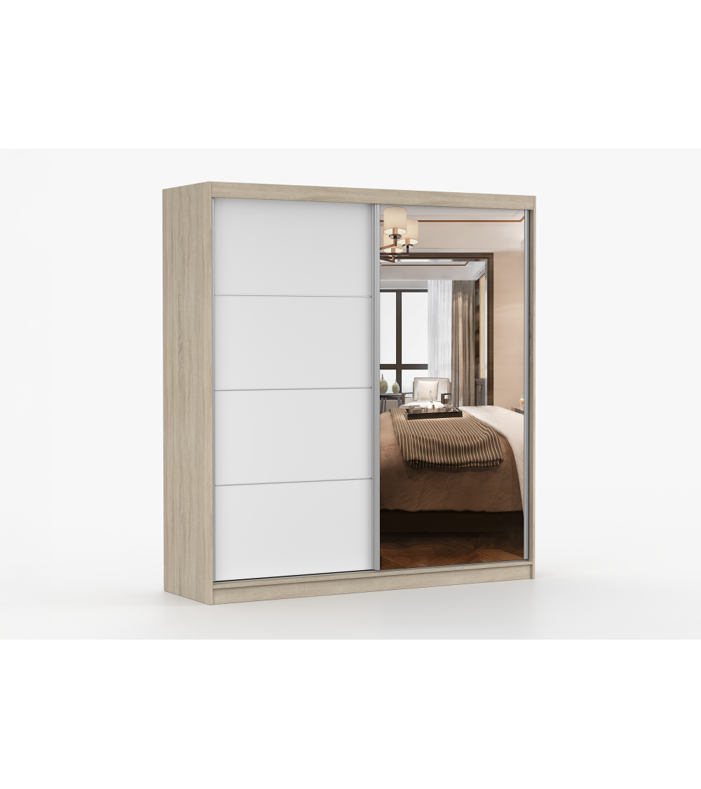 Armoire Helis-2 203 avec miroir