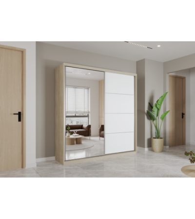 Armoire Helis-2 203 avec miroir