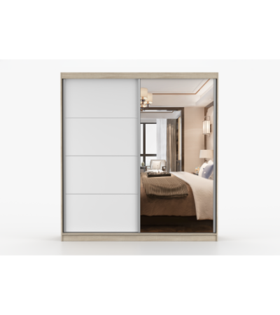 Armoire Helis-2 203 avec miroir