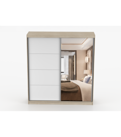 Armoire Helis-2 203 avec miroir