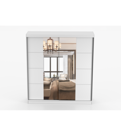 Armoire Helis 203 avec miroir