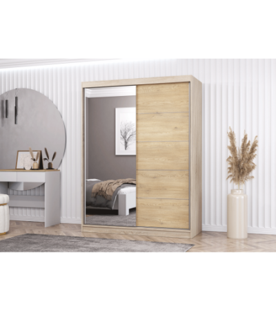 Armoire Aileen 150 cm avec miroir