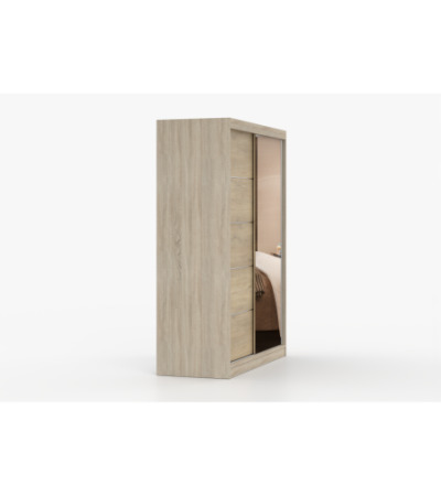 Armoire Aileen 150 cm avec miroir