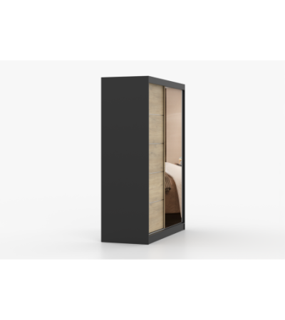 Armoire Aileen 150 cm avec miroir