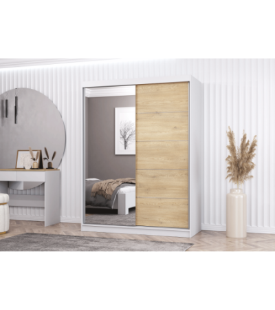 Armoire Aileen 150 cm avec miroir
