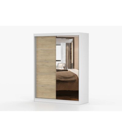 Armoire Aileen 150 cm avec miroir