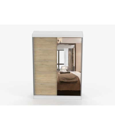 Armoire Aileen 150 cm avec miroir