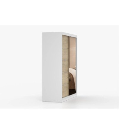 Armoire Aileen 150 cm avec miroir