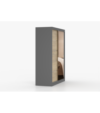 Armoire Aileen 150 cm avec miroir