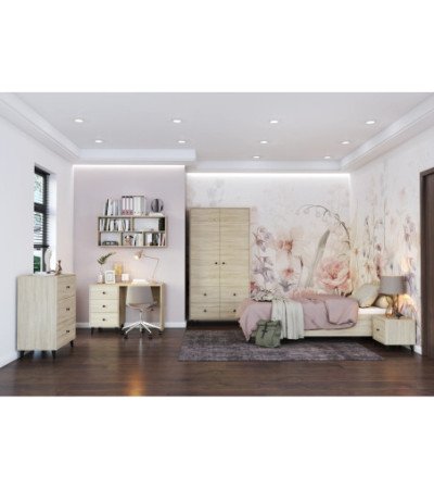 Commode Alois 80 cm Chêne