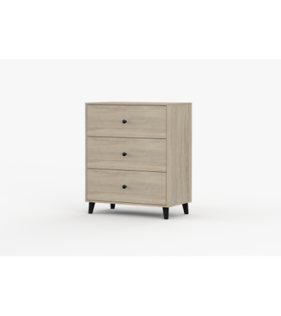 Commode Alois 80 cm Chêne