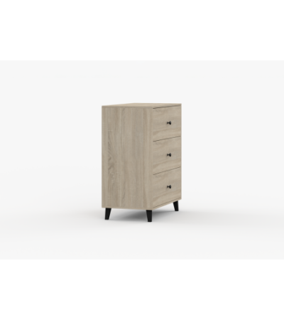 Commode Alois 80 cm Chêne