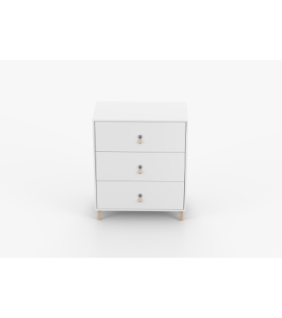 Commode Liora 80 cm Blanc
