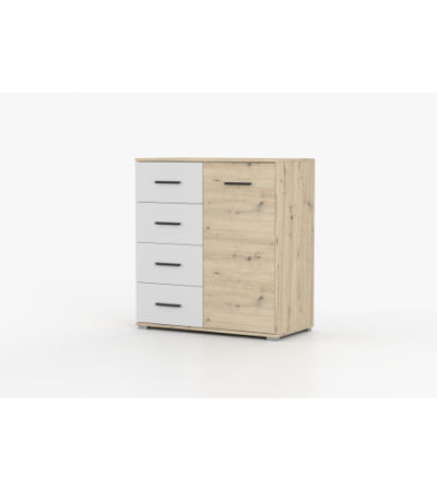 Buffet - Commode Taig 90 cm Artisan - Blanc