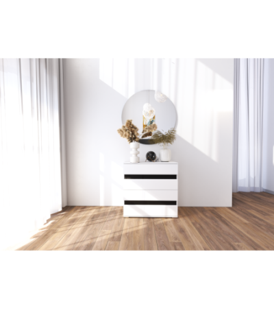 Commode Theon 90 cm Blanc