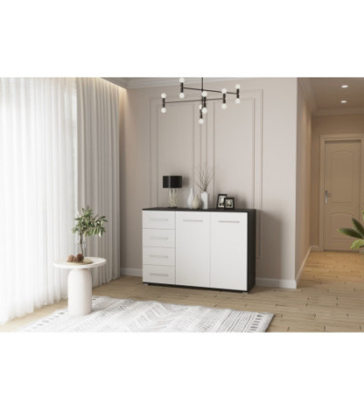 Buffet - Commode Ilario III 135 cm - Aspect mat