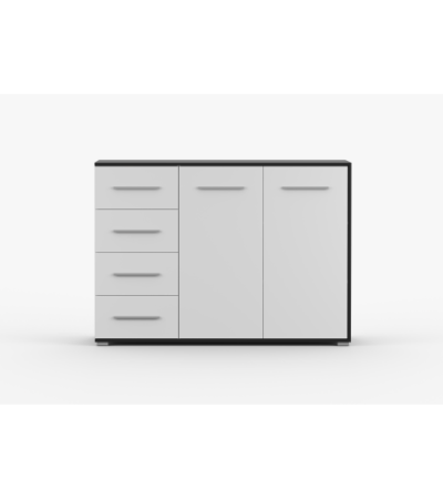 Buffet - Commode Ilario III 135 cm - Aspect mat