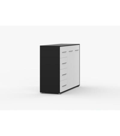 Buffet - Commode Ilario III 135 cm - Aspect mat
