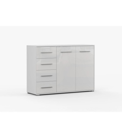 Buffet - Commode Ilario IV 135 cm- Aspect brillant