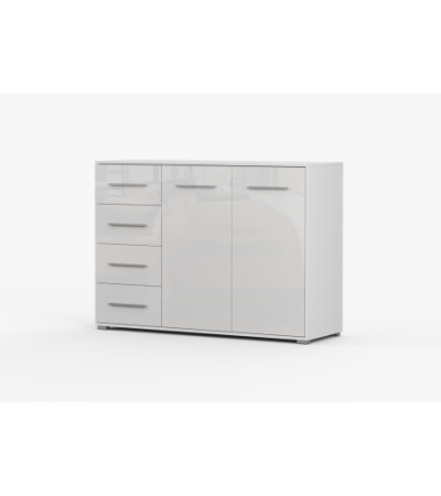 Buffet - Commode Ilario IV 135 cm- Aspect brillant
