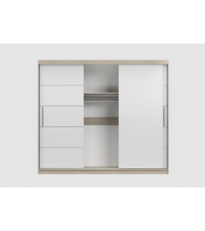 Ensemble armoire Thalia avec commode Ilario