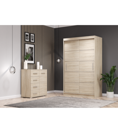 Ensemble armoire Lilwenn et commode Ilario