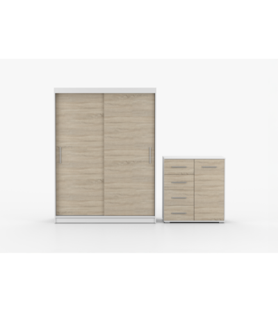 Ensemble armoire Elsinore et commode Ilario