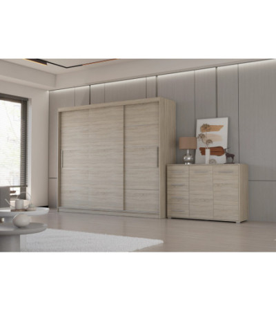 Ensemble armoire Thalia et commode Ilario