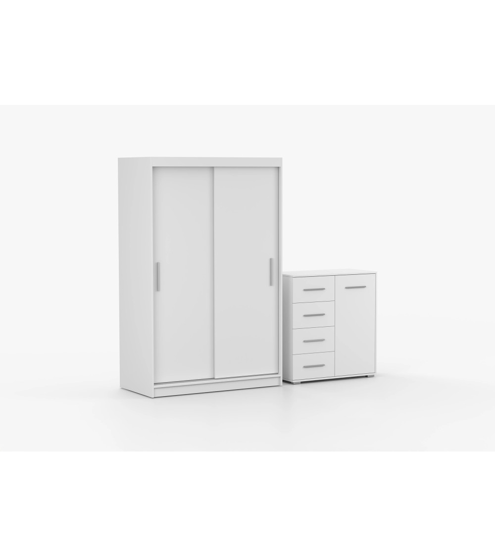Ensemble armoire Yvae et commode Ilario