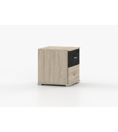 Table de chevet Oriane Chêne - Pin