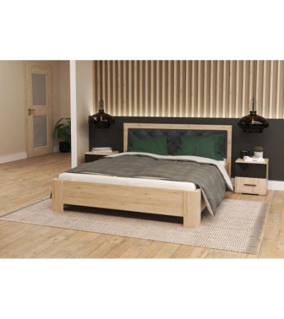 Lit 160x200 Vespera San remo - Noir